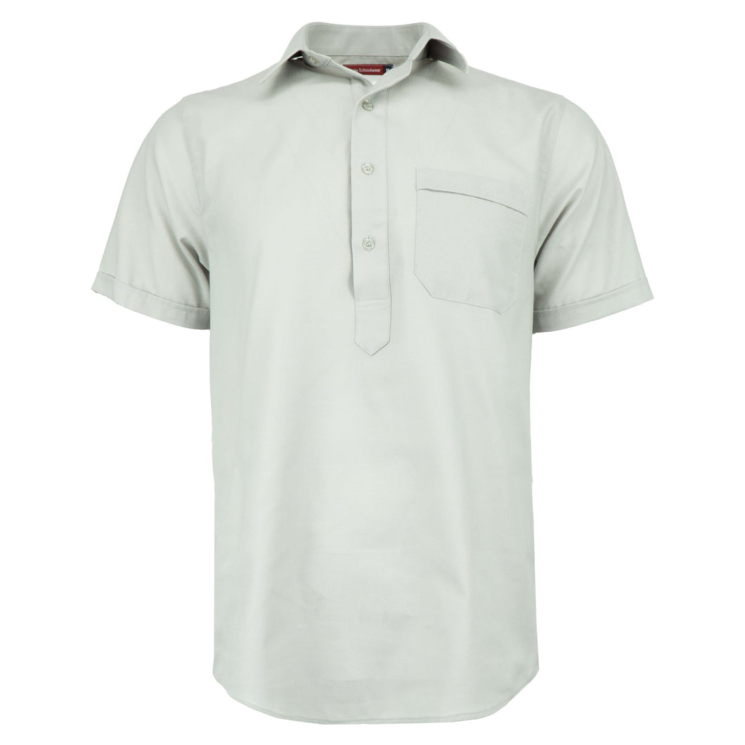 Boys Short Sleeve Grey Shirt