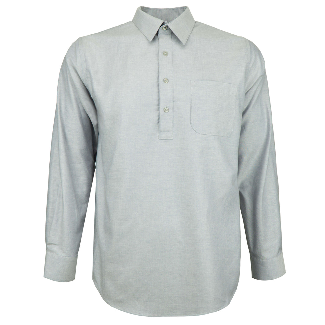 Boys Long Sleeve Grey Shirt