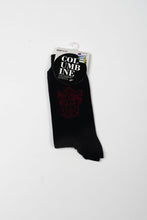 Load image into Gallery viewer, Socks Black College Crest
