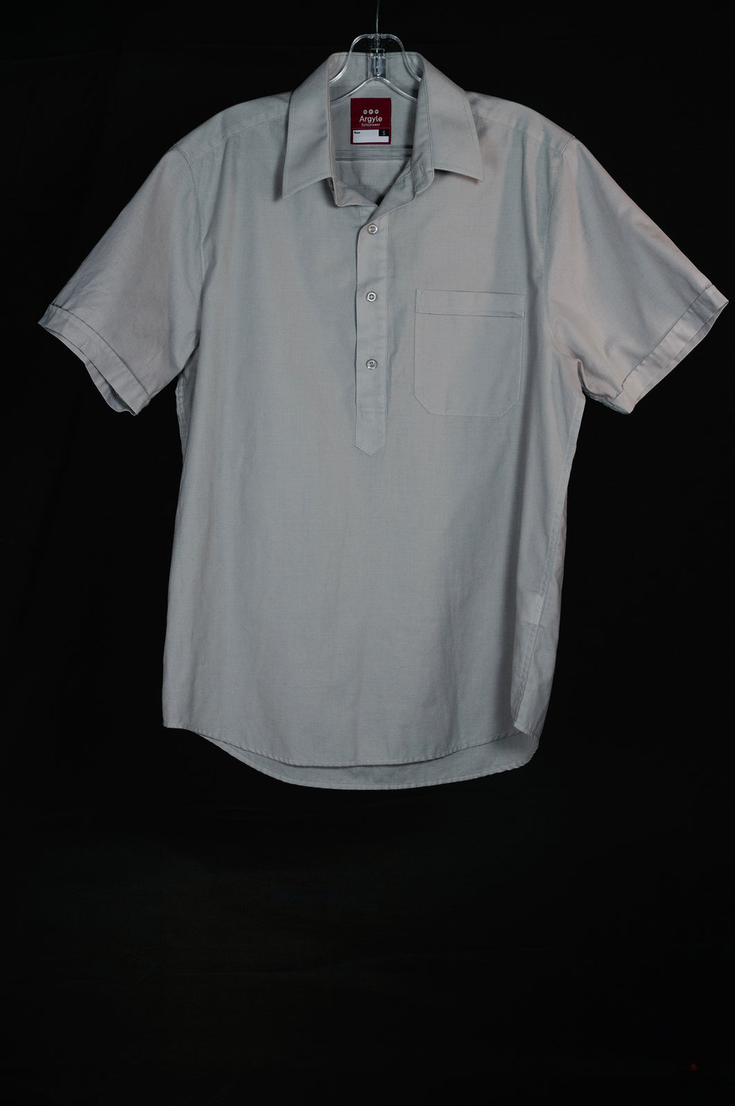 Boys Short Sleeve Grey Shirt